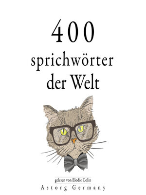cover image of 400 Sprichwörter der Welt